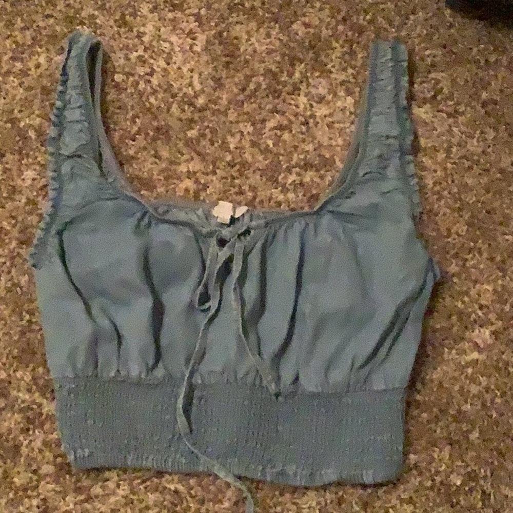 NWOT Love Tree Jean stretchy summer top